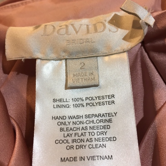 Blush Bridesmaid Dress - Picture 3 of 5